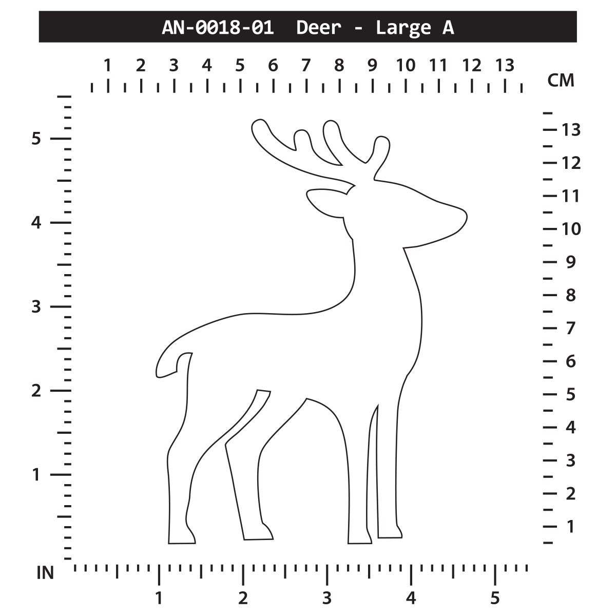 Deer - Large A