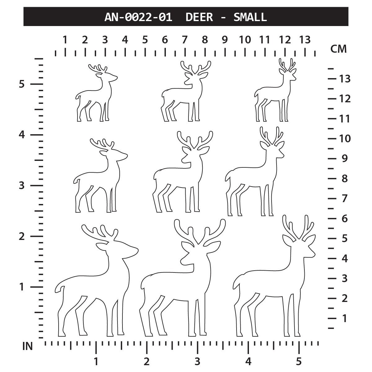 Deer - Small