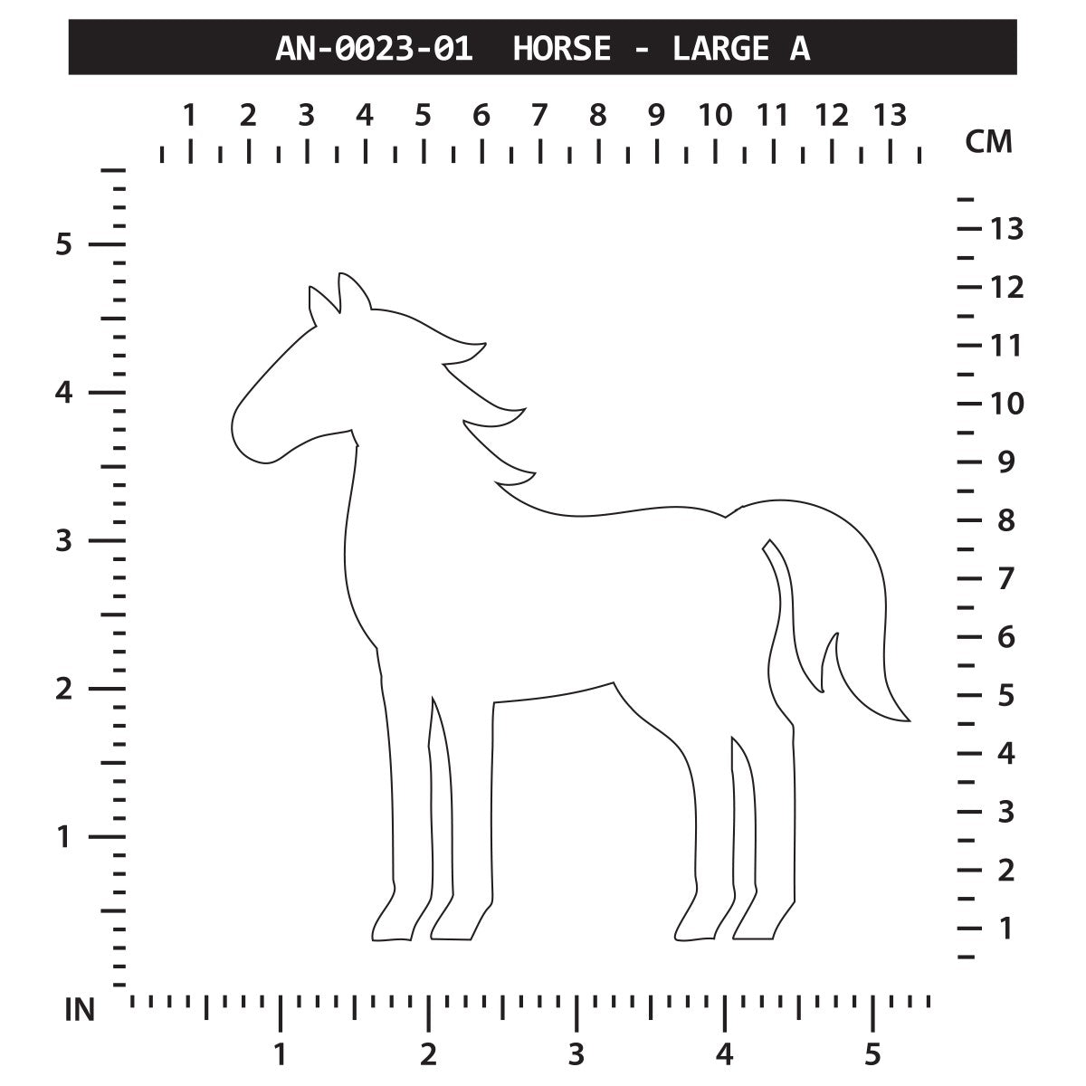 Horse - Large A