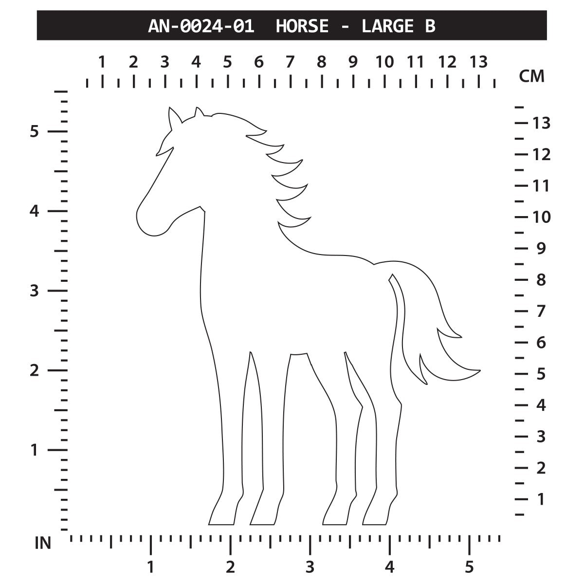 Horse - Large B