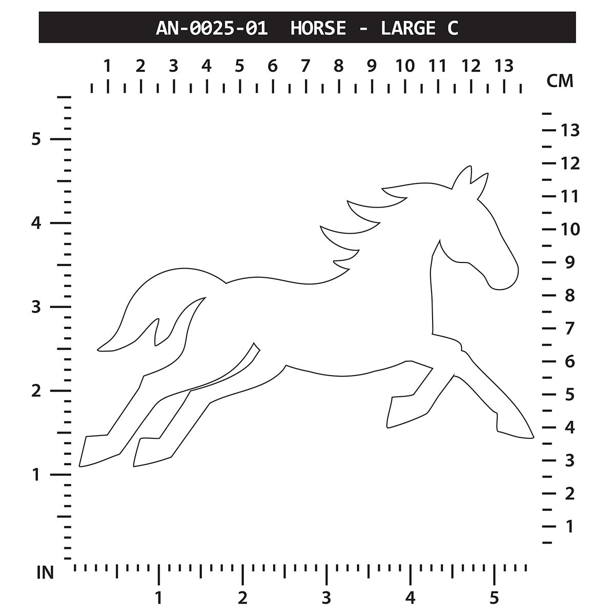 Horse - Large C