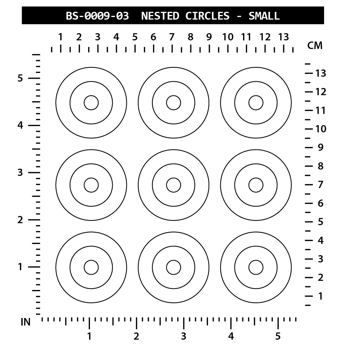 Nested Circles - Small