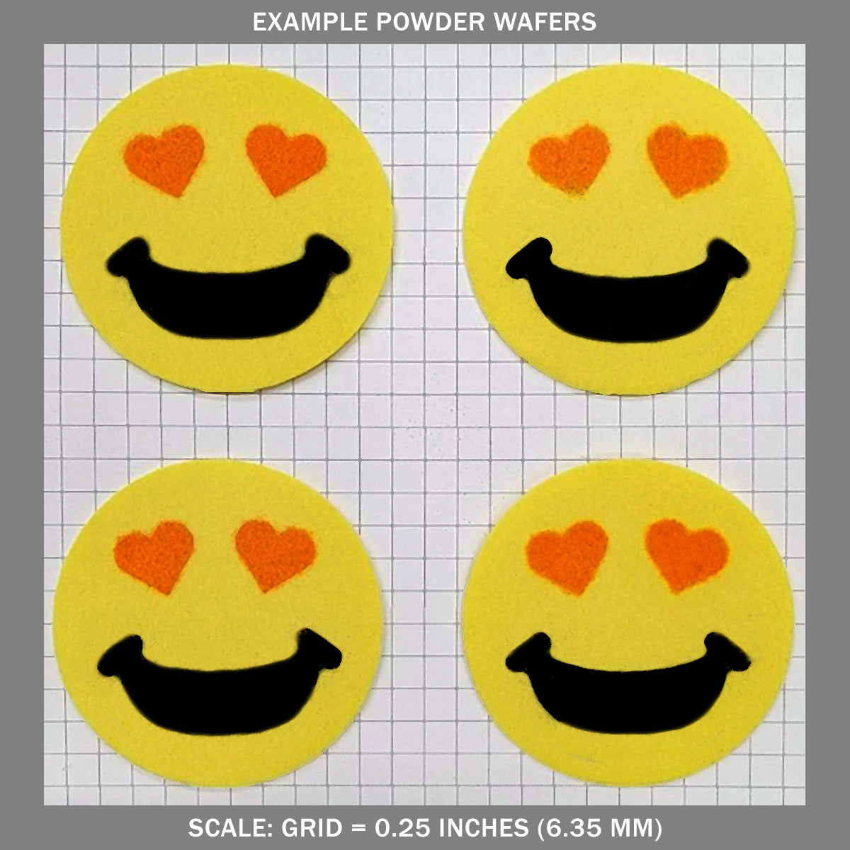 Heart Eyes Face Emoji - Medium