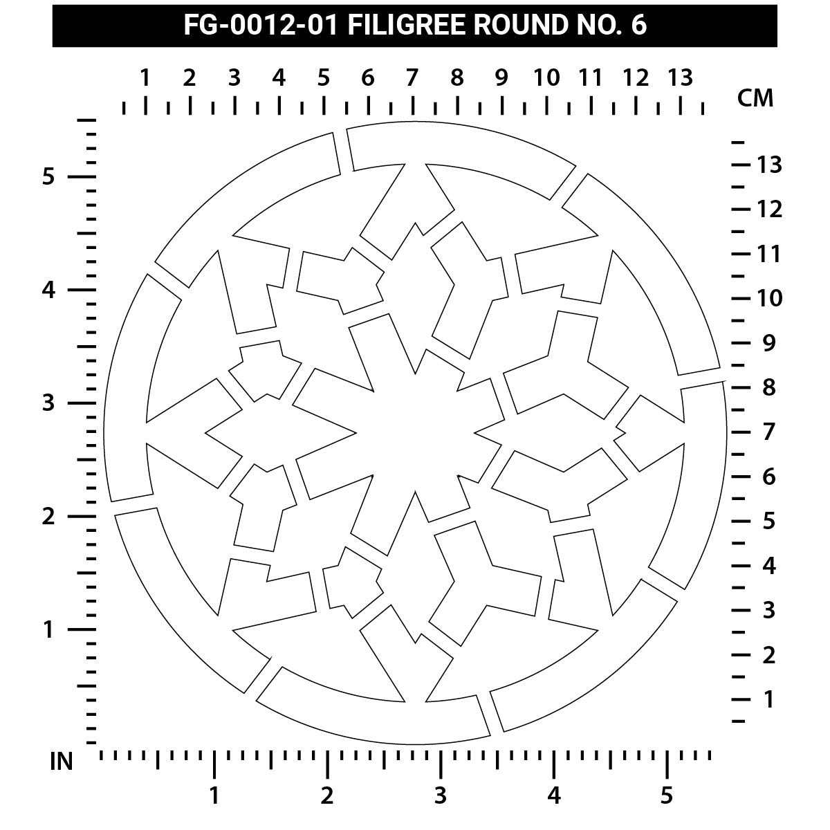 Filigree Round No. 6