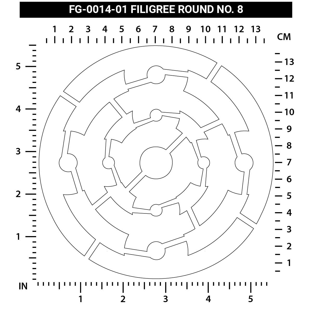 Filigree Round No. 8