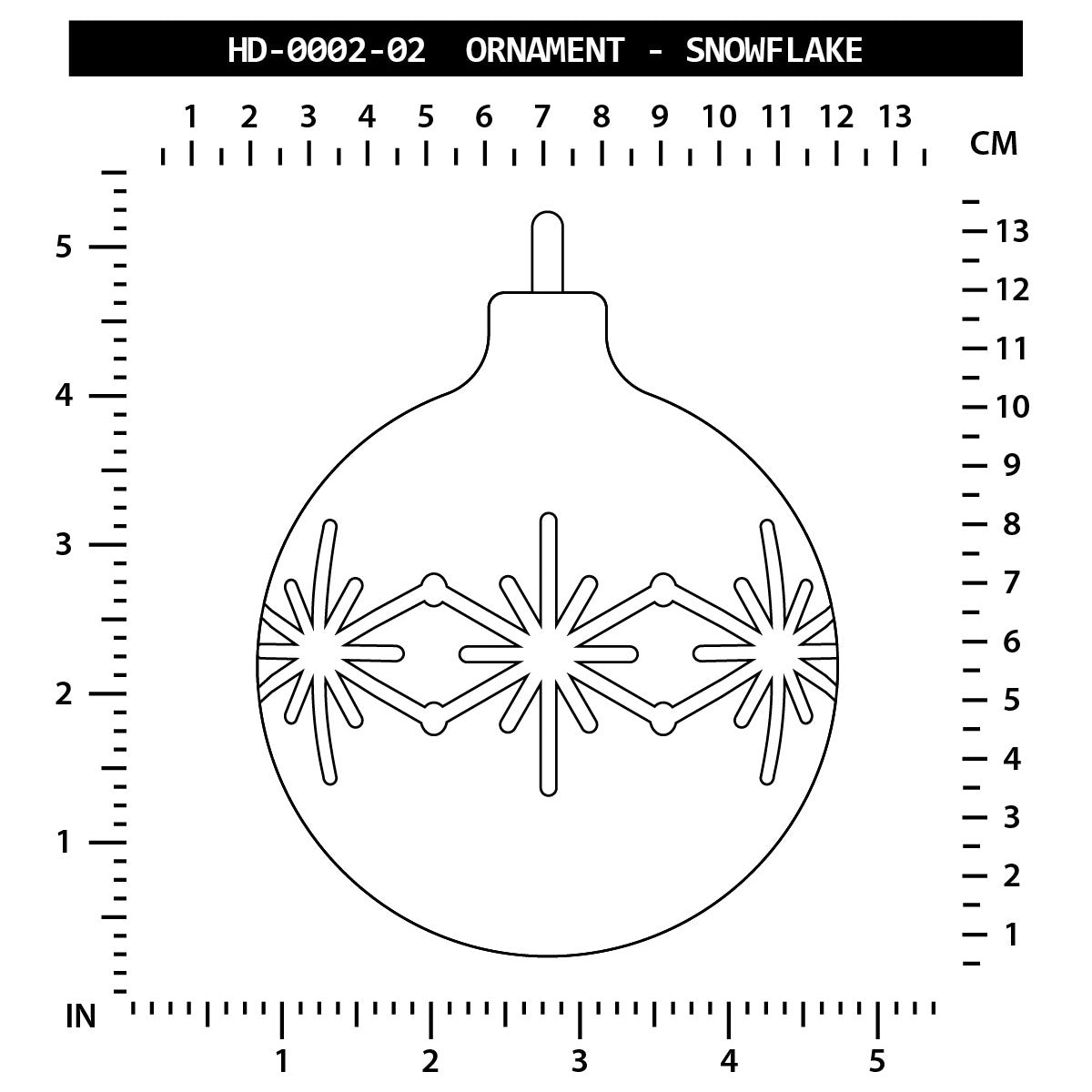 Ornament - Snowflake