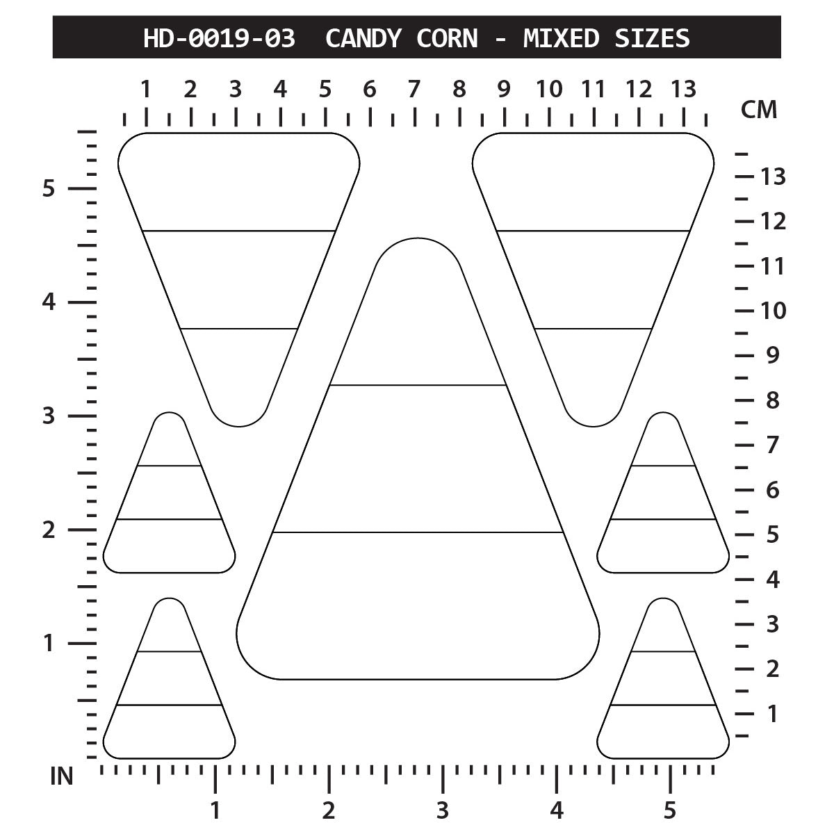 Candy Corn - Mixed Sizes