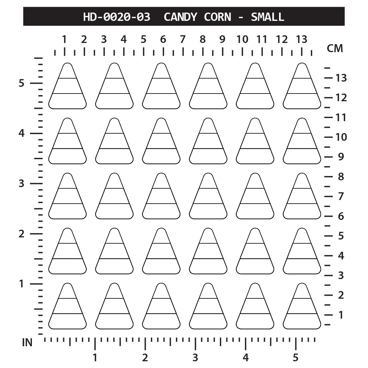 Candy Corn - Small