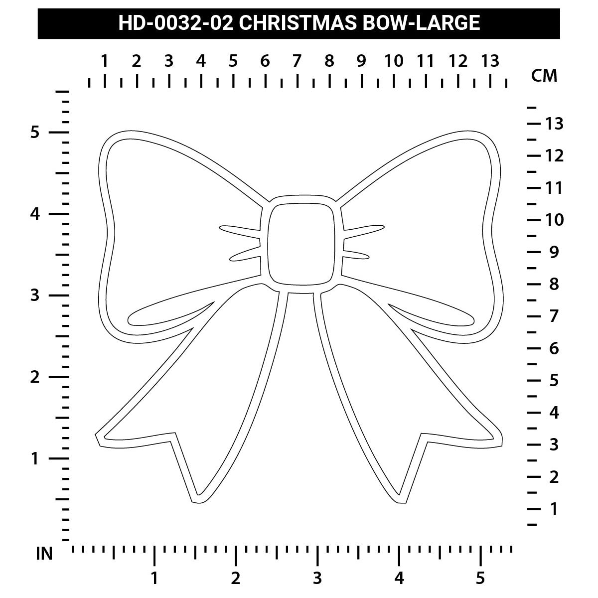 Christmas Bow - Large