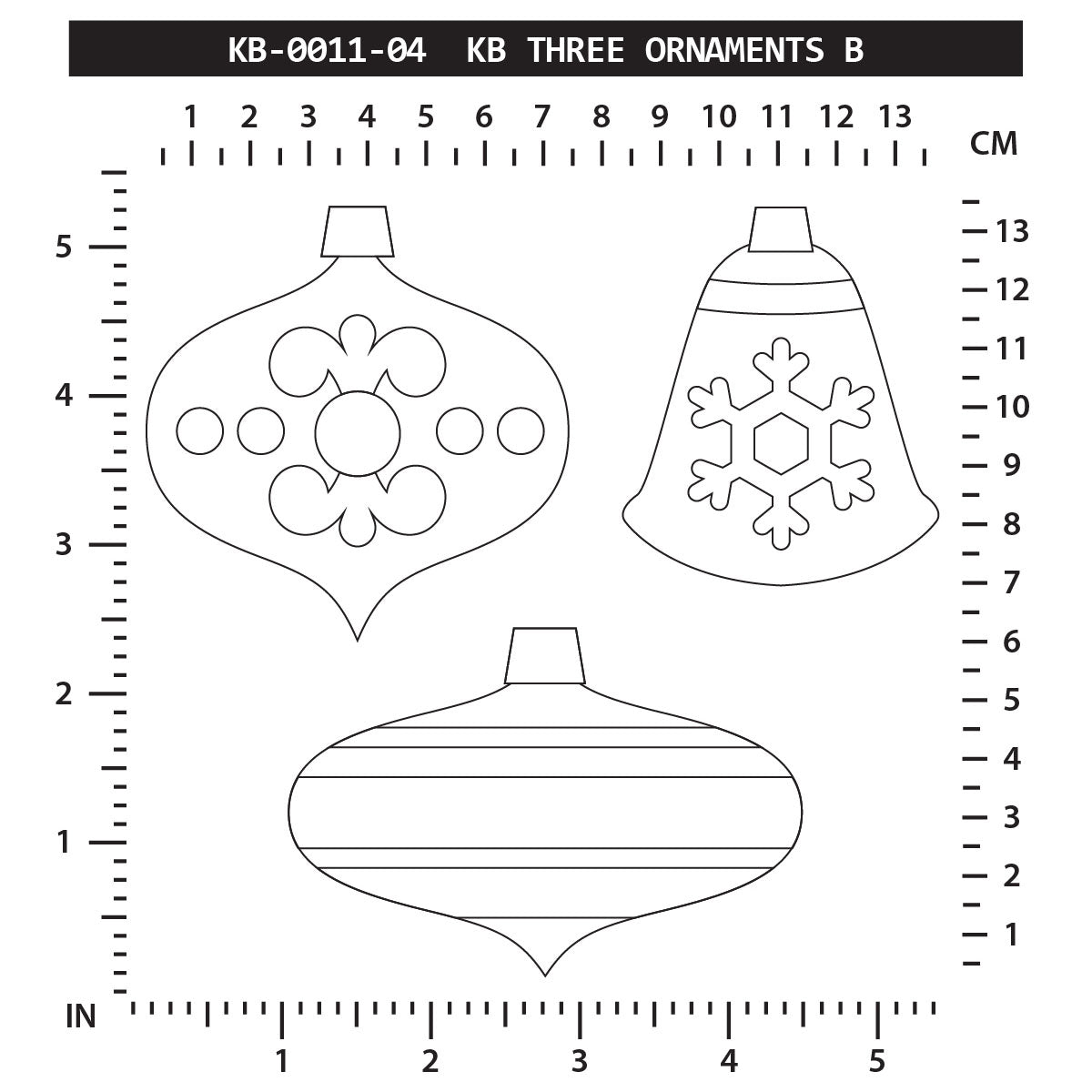 KB Three Ornaments B