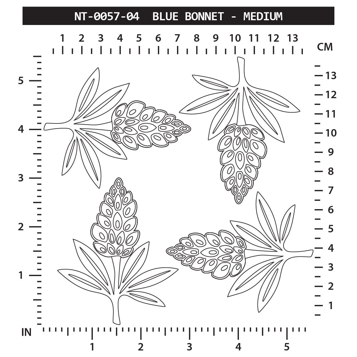 Blue Bonnet - Medium