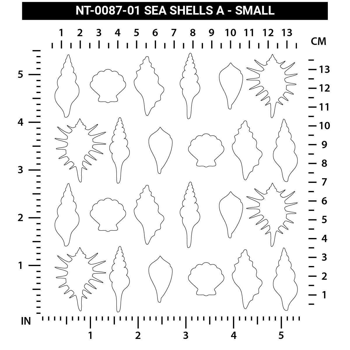 Sea Shells A - Small