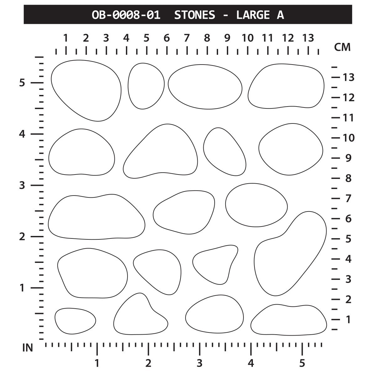 Stones - Large A