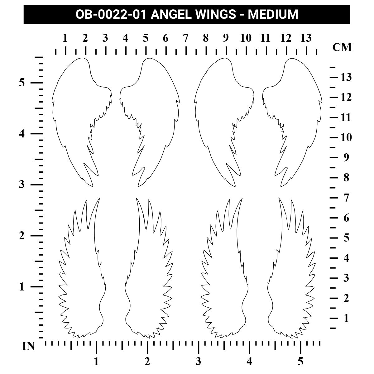 Angel Wings - Medium
