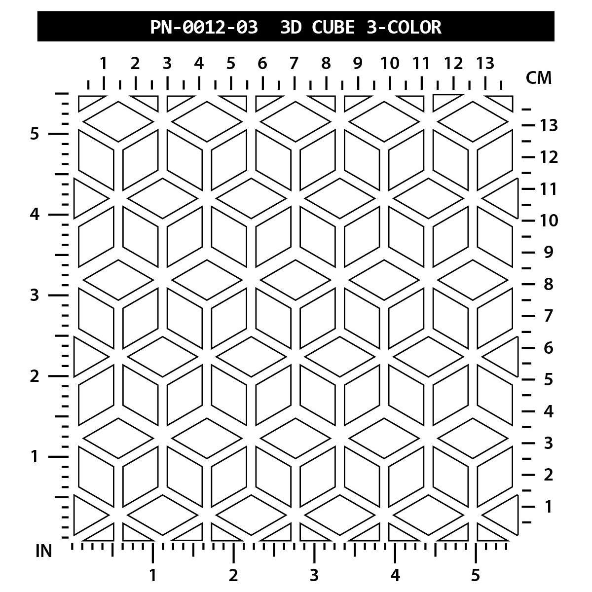 3D Cube 3 Color