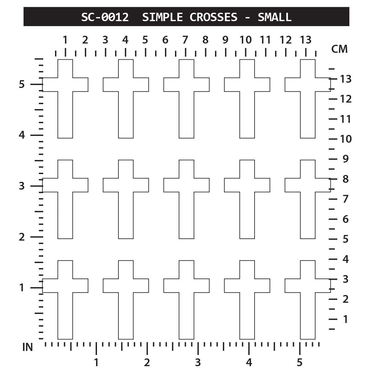 Simple Crosses - Small