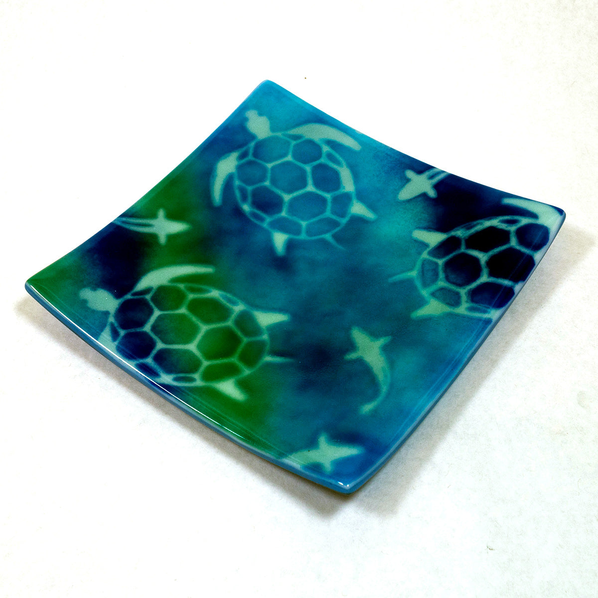 Fused Glass Batik