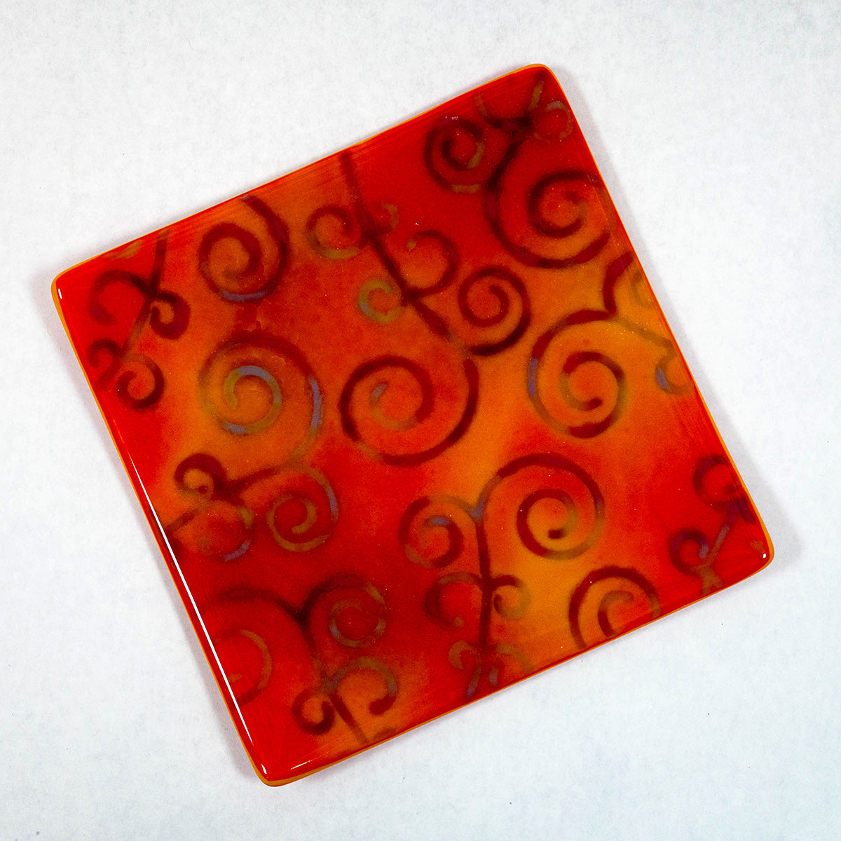 Fused Glass Batik
