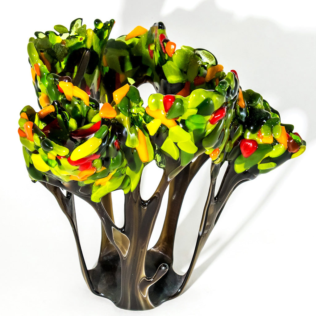 Creative Fused Glass Draping