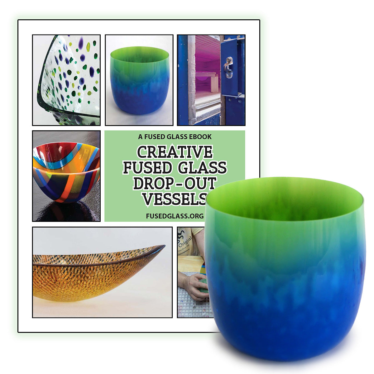 Creative Fused Glass Drop-Out Vessels