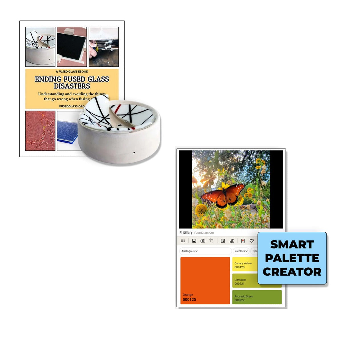 Knowledge Bundle: Ending Fused Glass Disasters & Smart Palette Creator