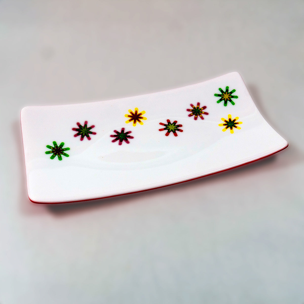 Powder Wafer Design Elements for Fused Glass