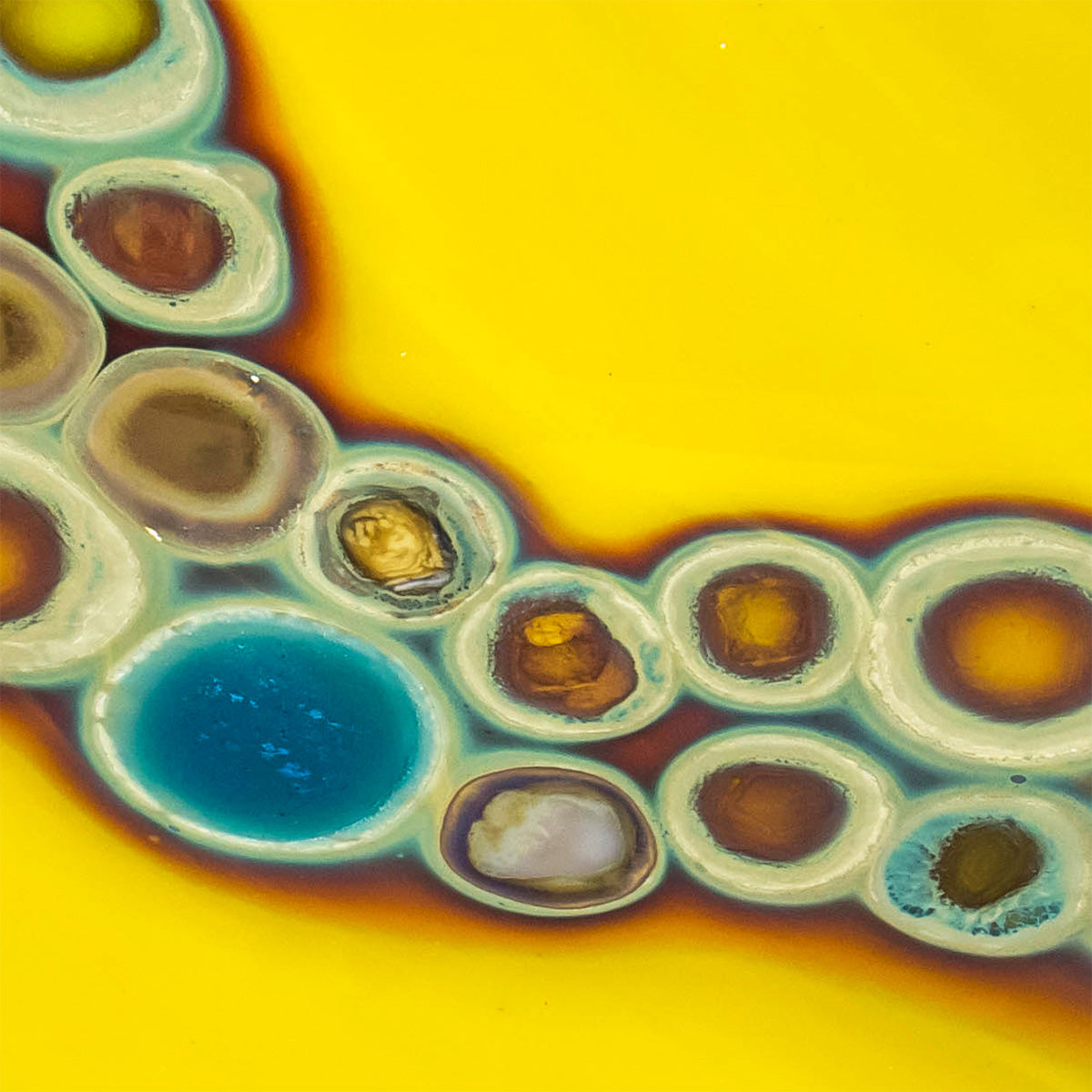 Fused Glass Color Reaction Effects