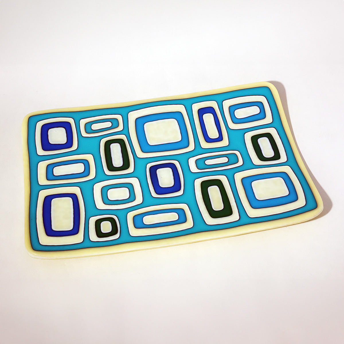 Fused Glass Stack Construction