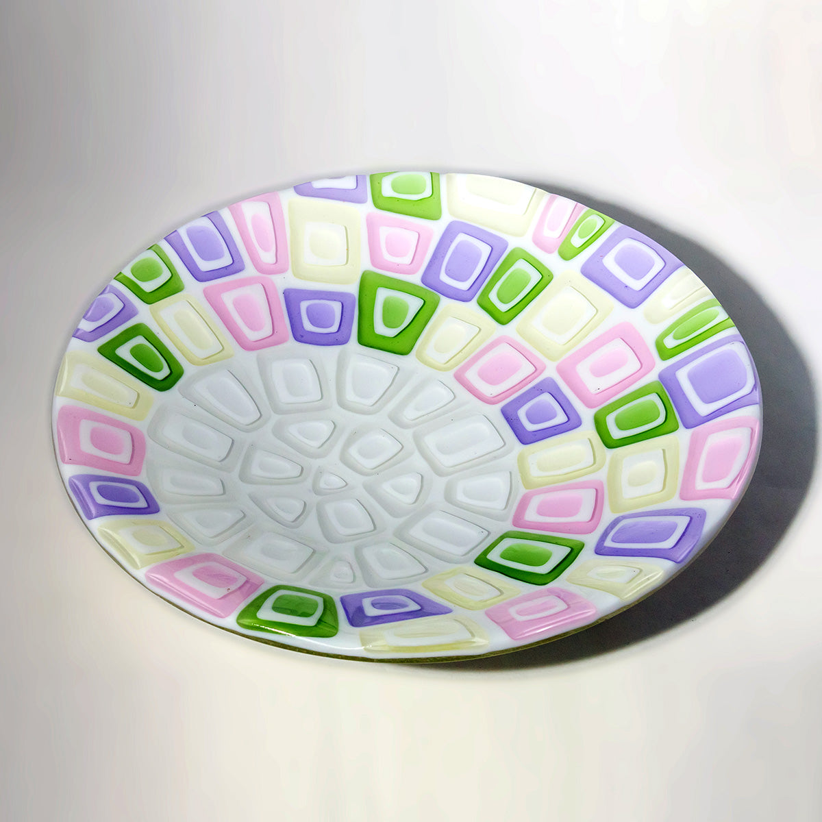 Fused Glass Stack Construction