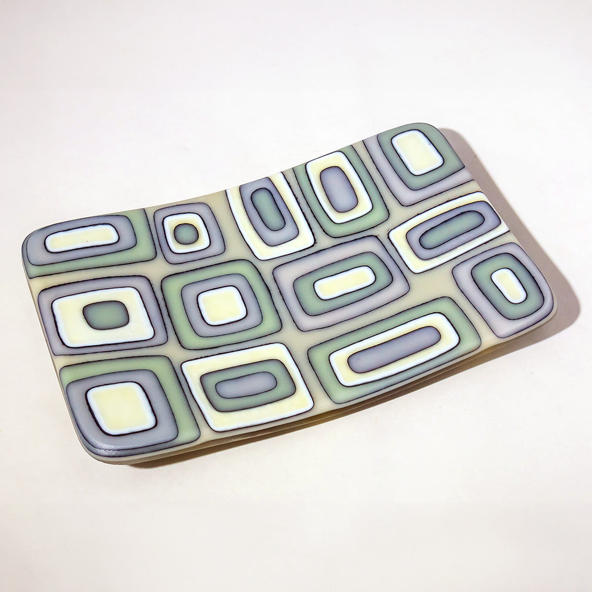 Fused Glass Stack Construction