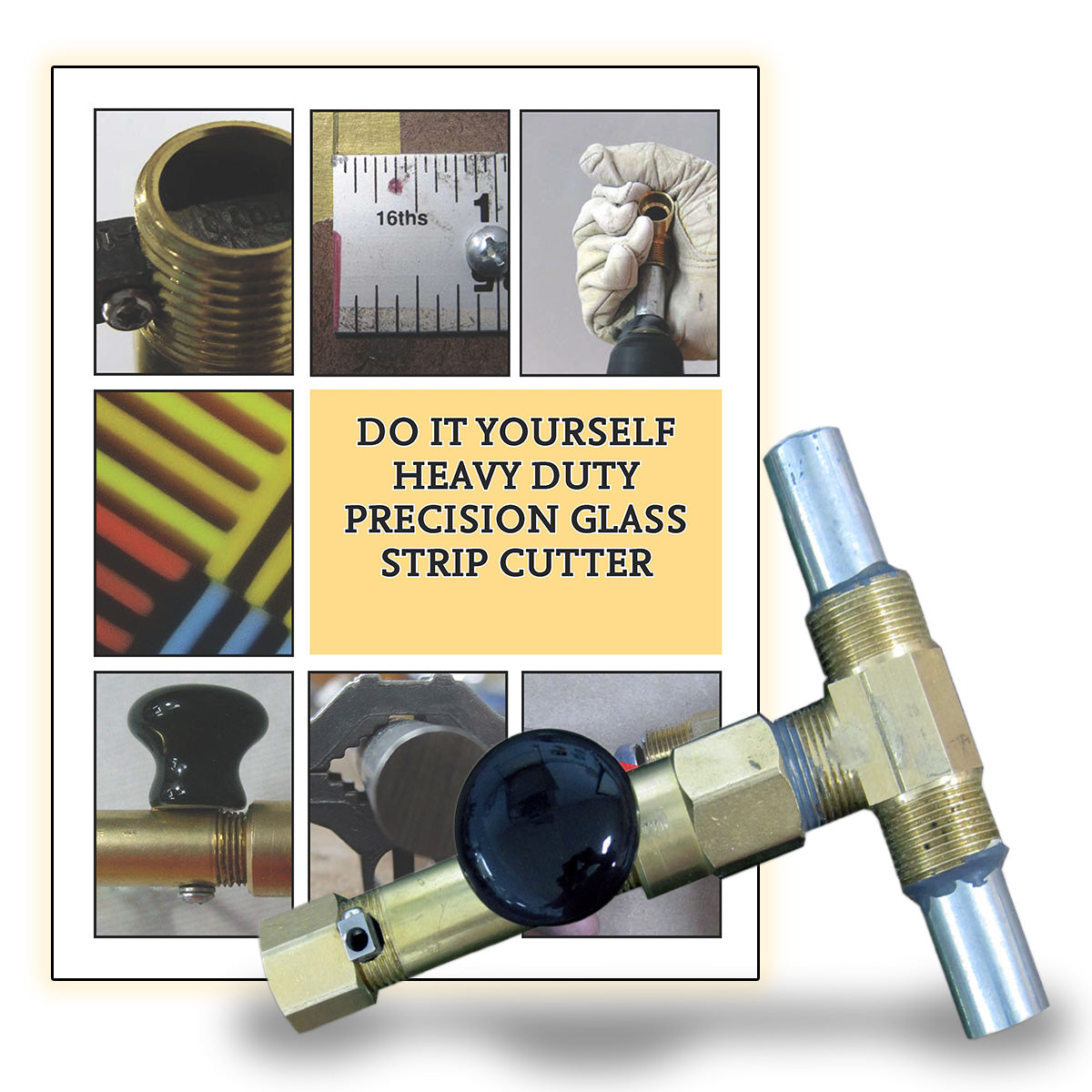 Do It Yourself Heavy Duty Precision Glass Strip Cutter