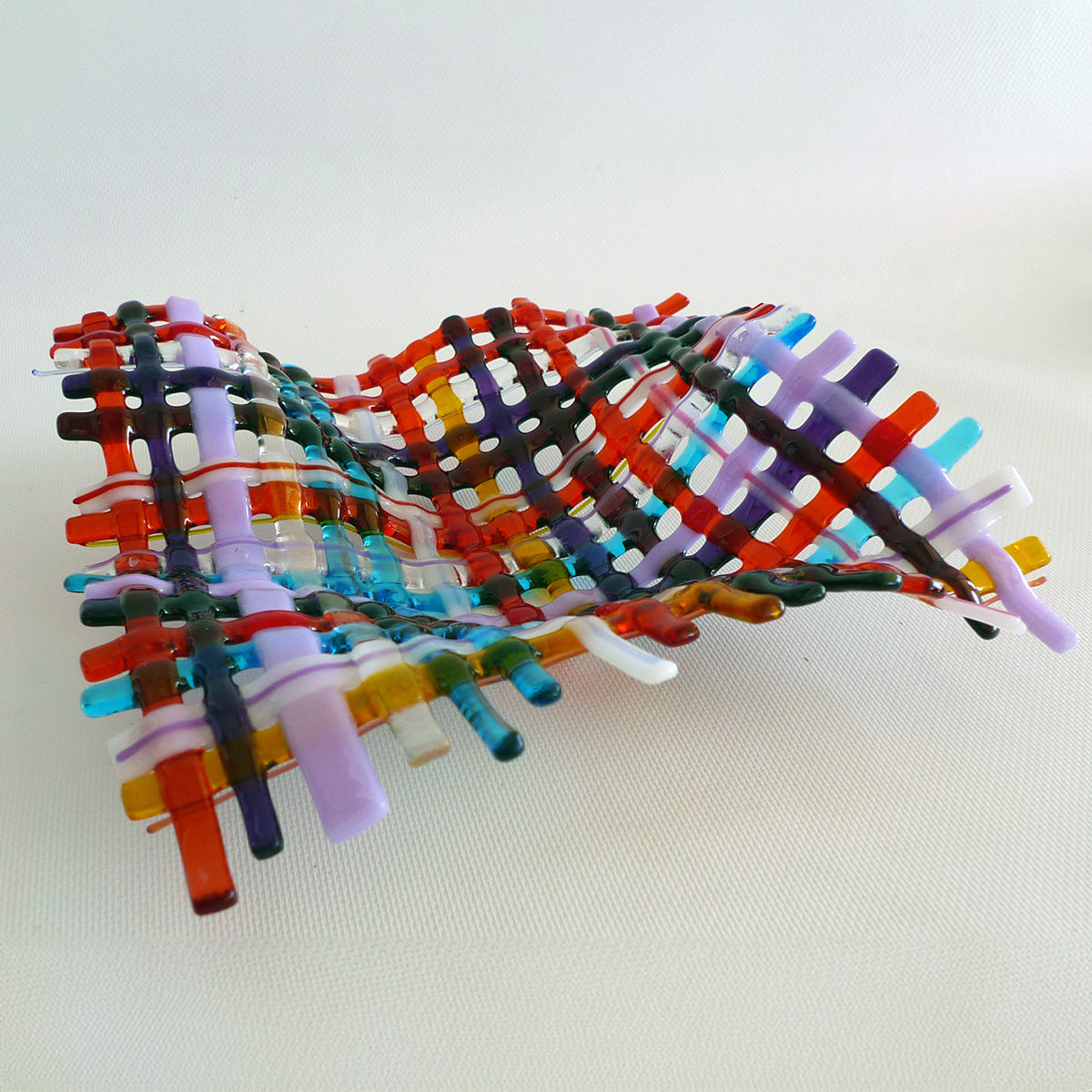 Fused Glass Tricks with Transparency
