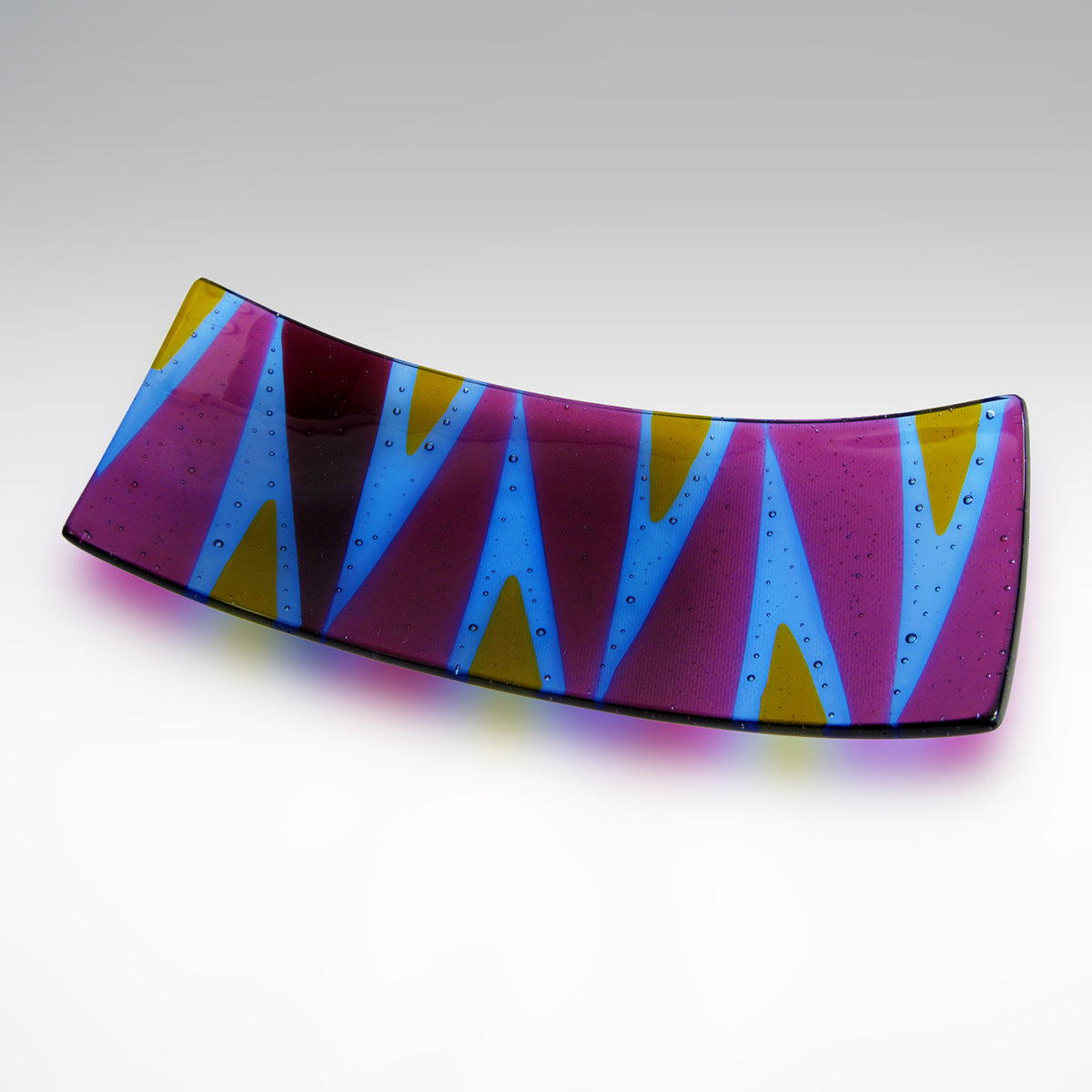 Fused Glass Tricks with Transparency