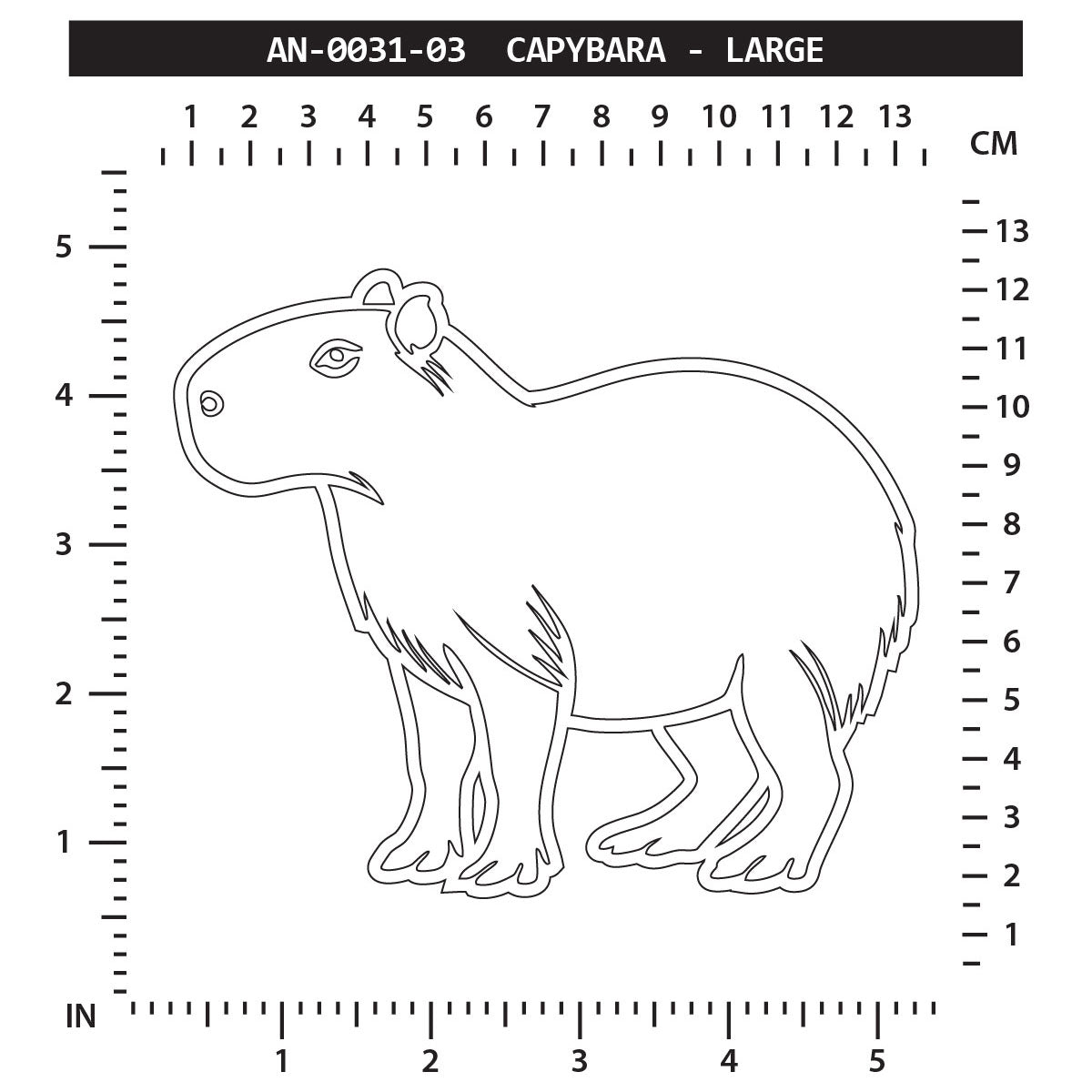 Capybara - Large