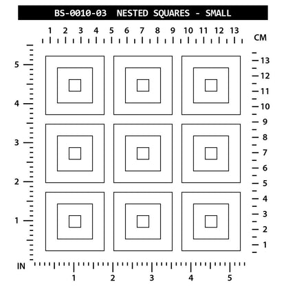 Nested Squares Math Nested Squares - Small – Fusing Factory