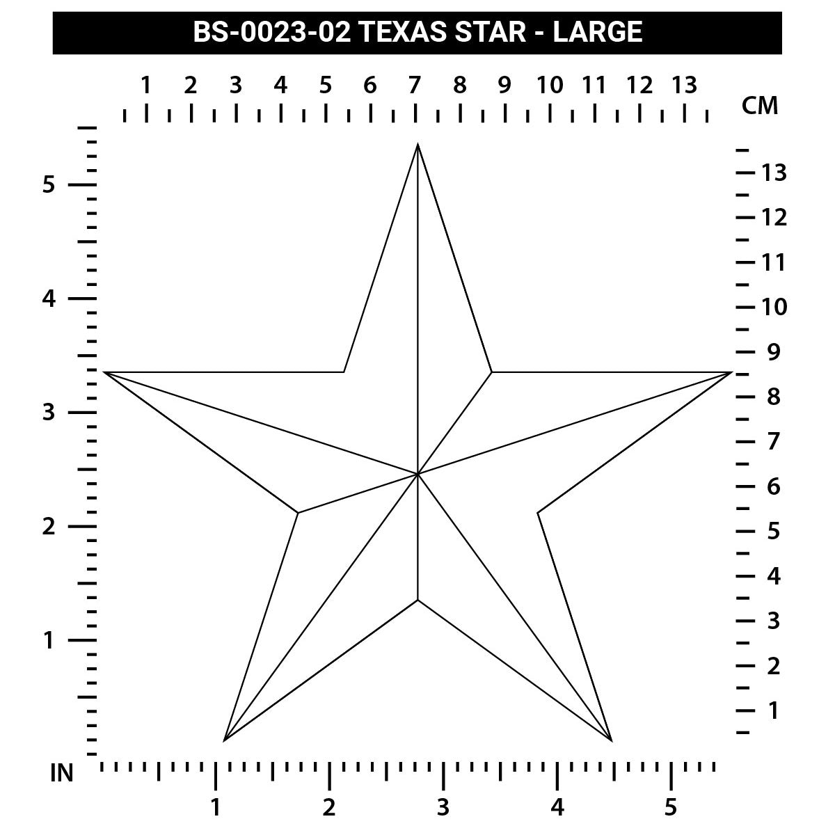 Texas Star - Large