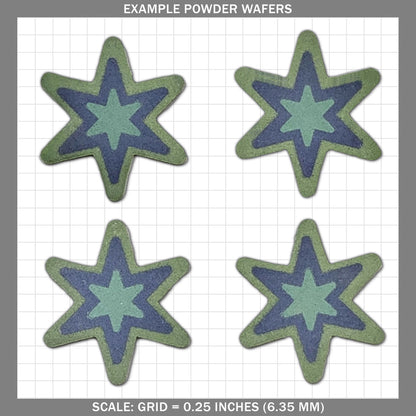 Nested Six Pointed Stars