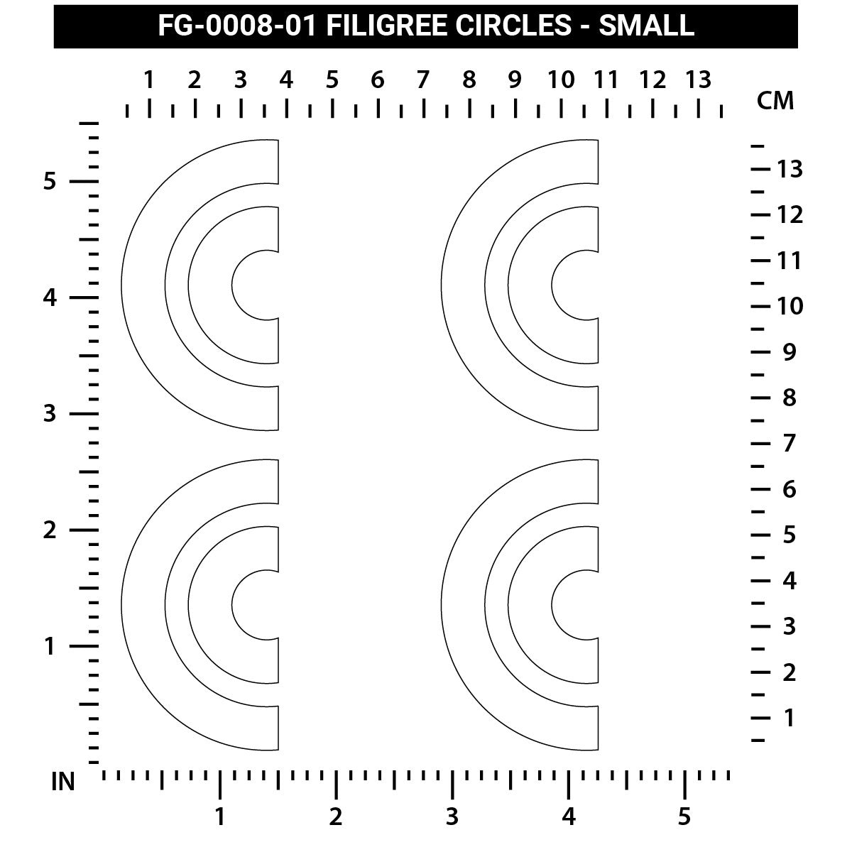 Filigree Circles - Small