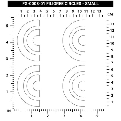 Filigree Circles - Small