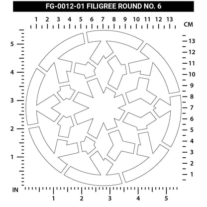 Filigree Round No. 6