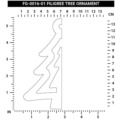 Filigree Tree Ornament