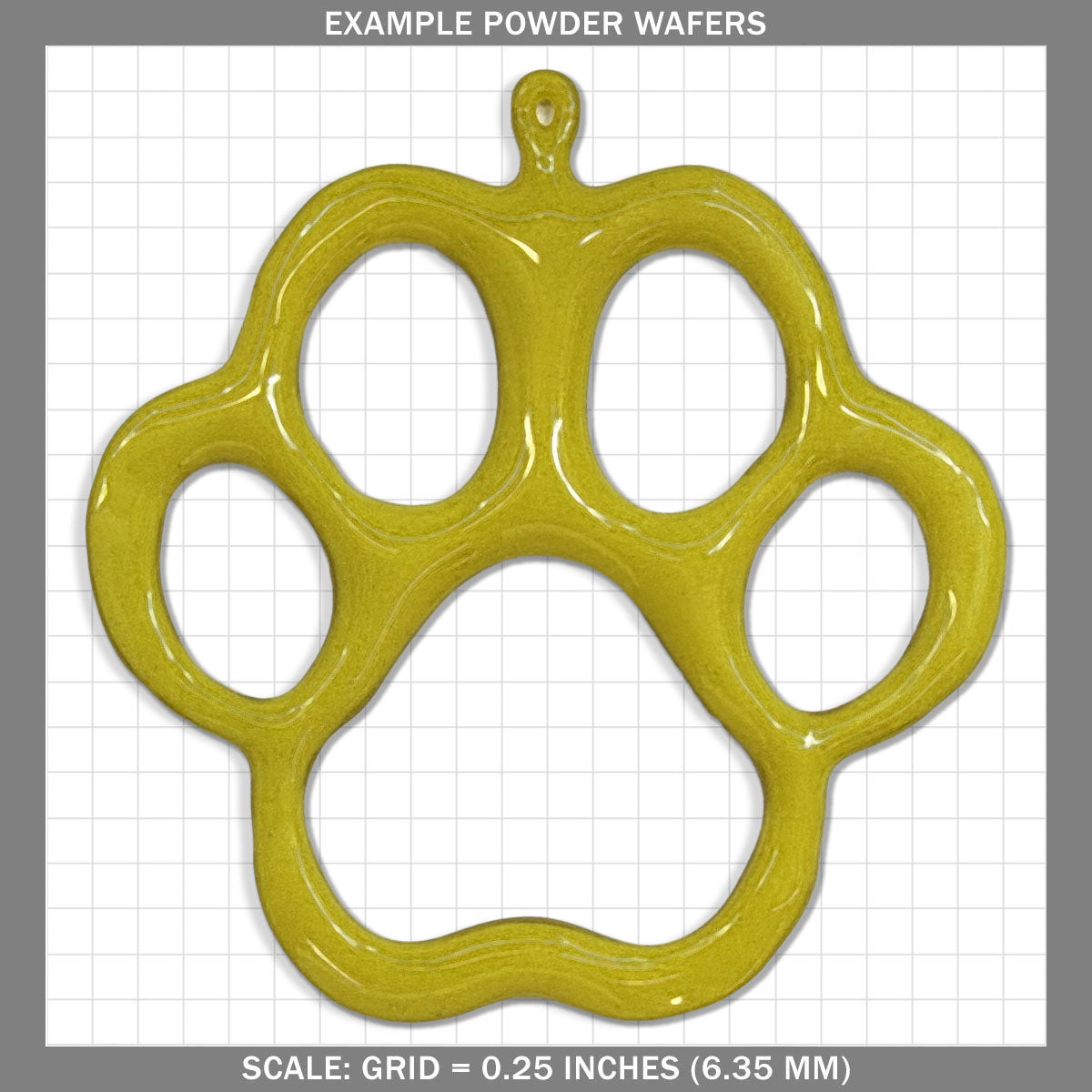 Filigree Paw Ornament