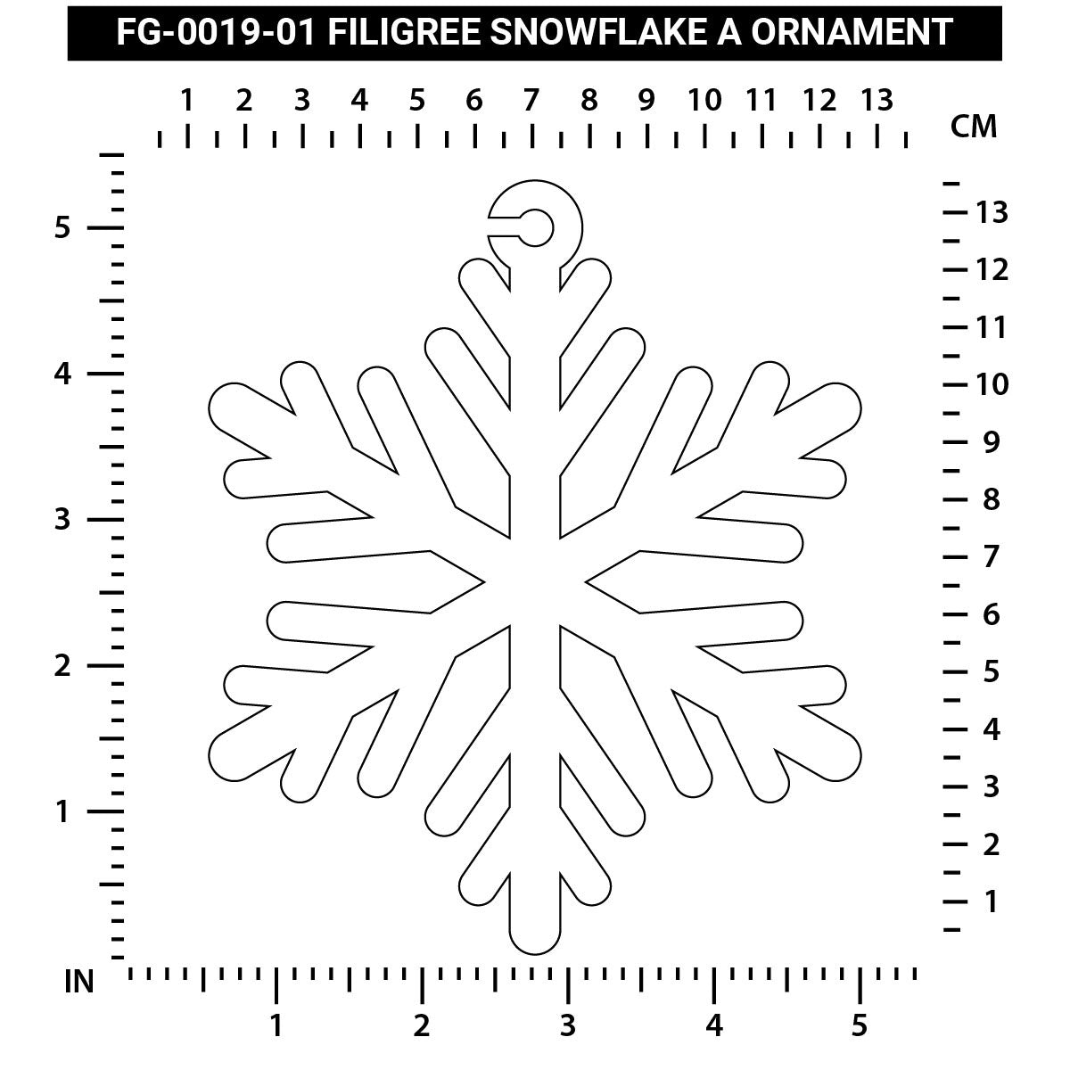 Filigree Snowflake Ornament