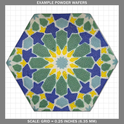 Hexagonal Tile No. 2 (4 color)