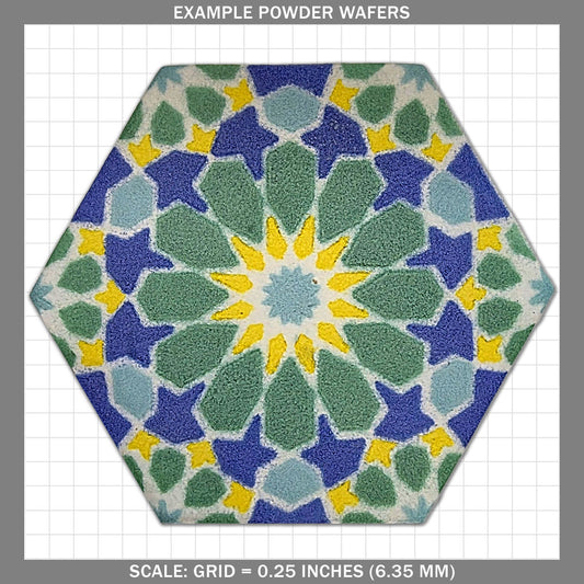Hexagonal Tile No. 2 (4 color)