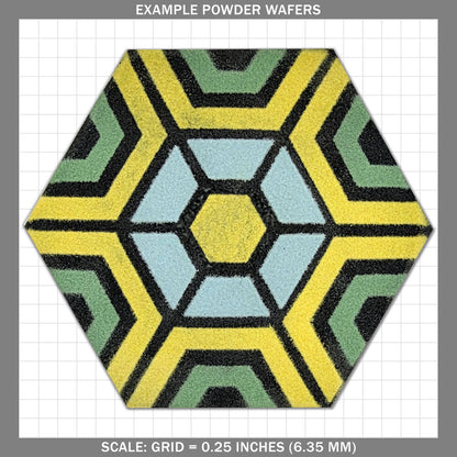 Hexagon Tile No. 3 (3 color)