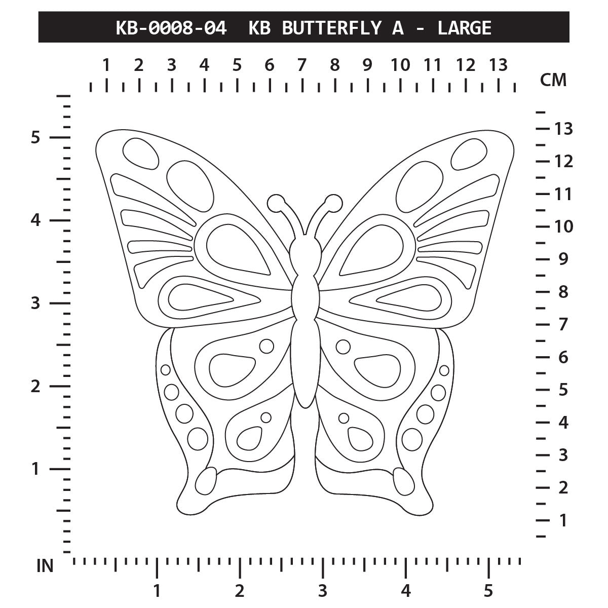 KB Butterfly - Large