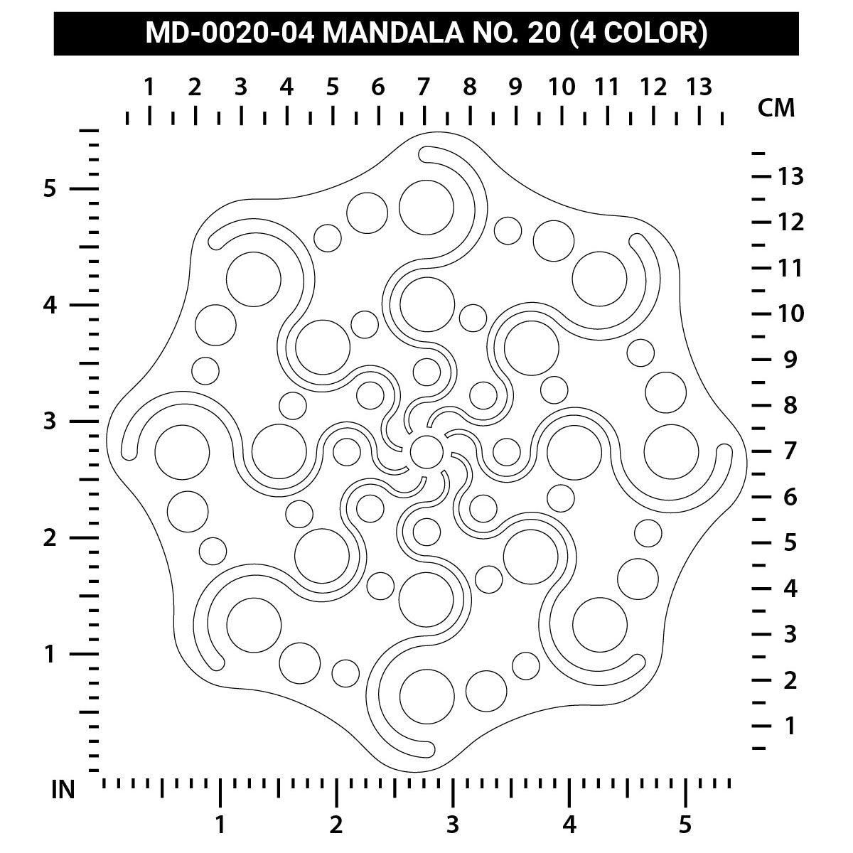 Mandala No. 20 (4 Color)