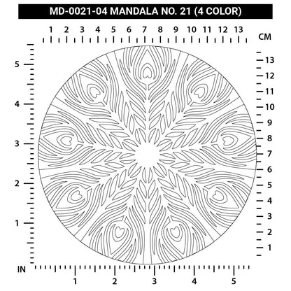 Mandala No. 21 (4 Color)