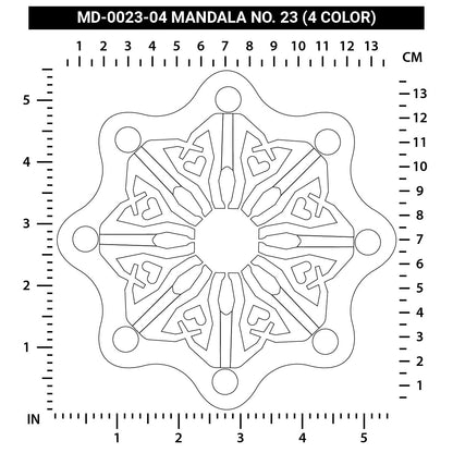 Mandala No. 23 (4 Color)
